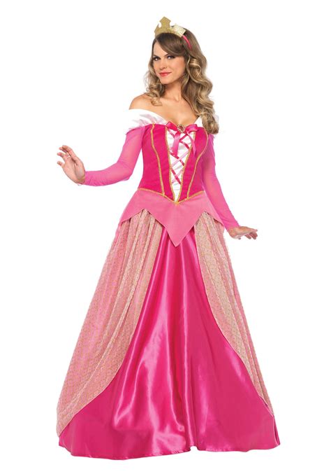 Pink and Blue New Design Sleeping Beauty Princess Running Skater Dress. . Aurora costume for women